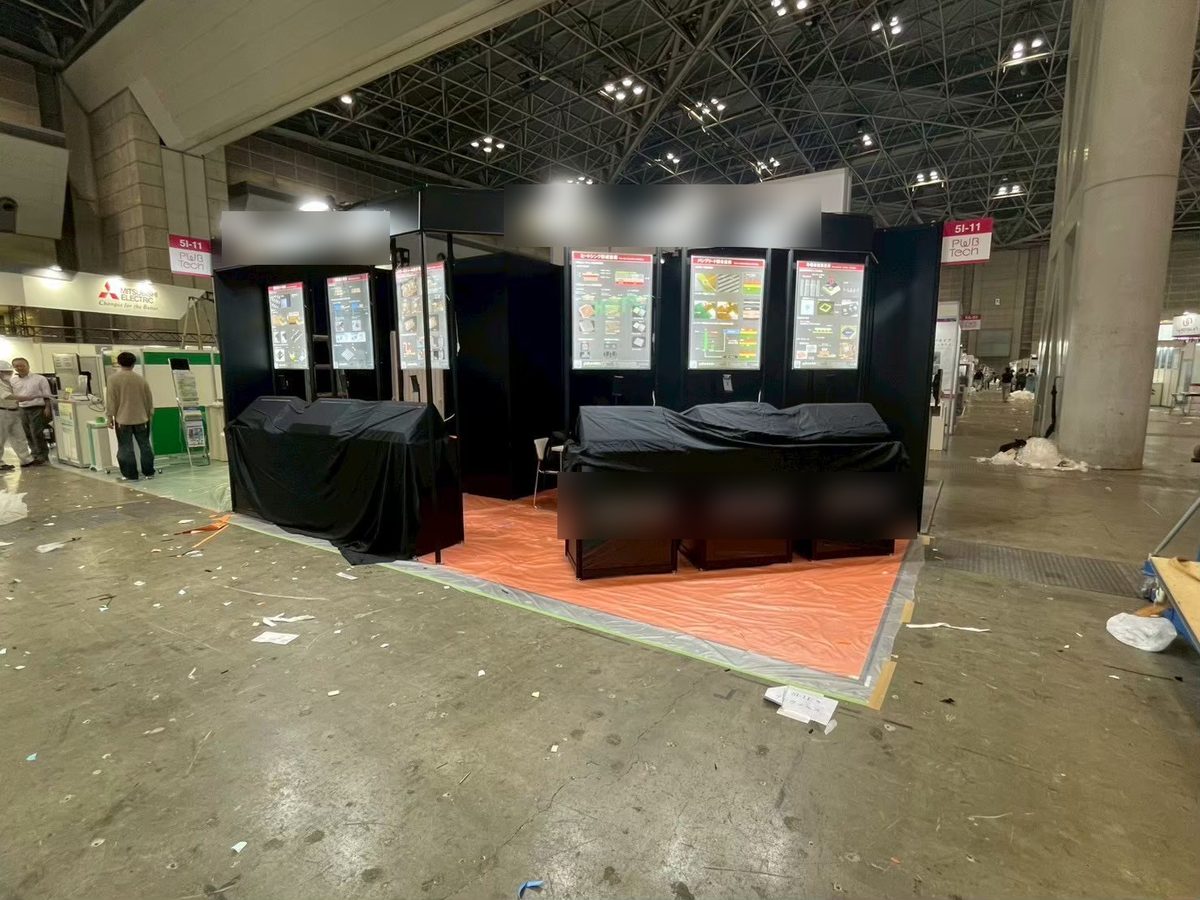 JPCA Showで施工したブース